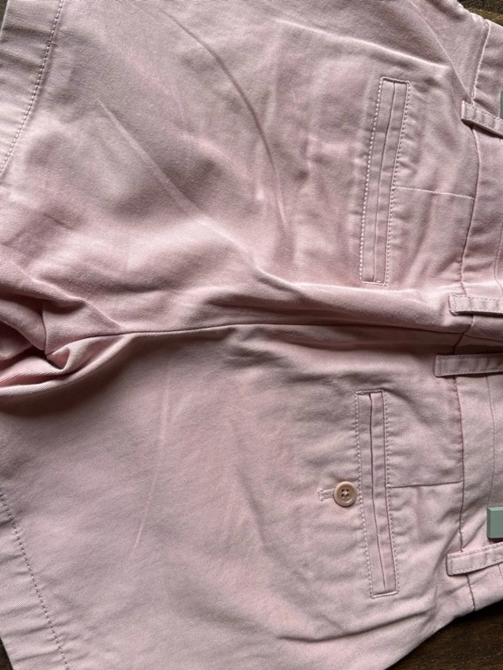 J. Crew Light Pink High-Waist Cotton Shorts